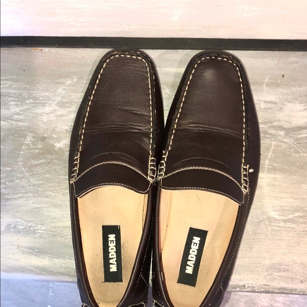 Steve Madden M-juicee Loafer Driver Slip On Dark Brown
9.5 - Picture 3 of 9